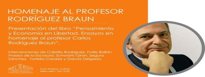 Homenaje al profesor Rodríguez Braun - 1
